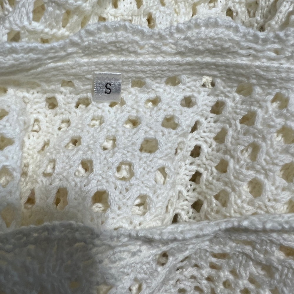 Women’s Cream Swimsuit Coverup - Picture 3 of 4